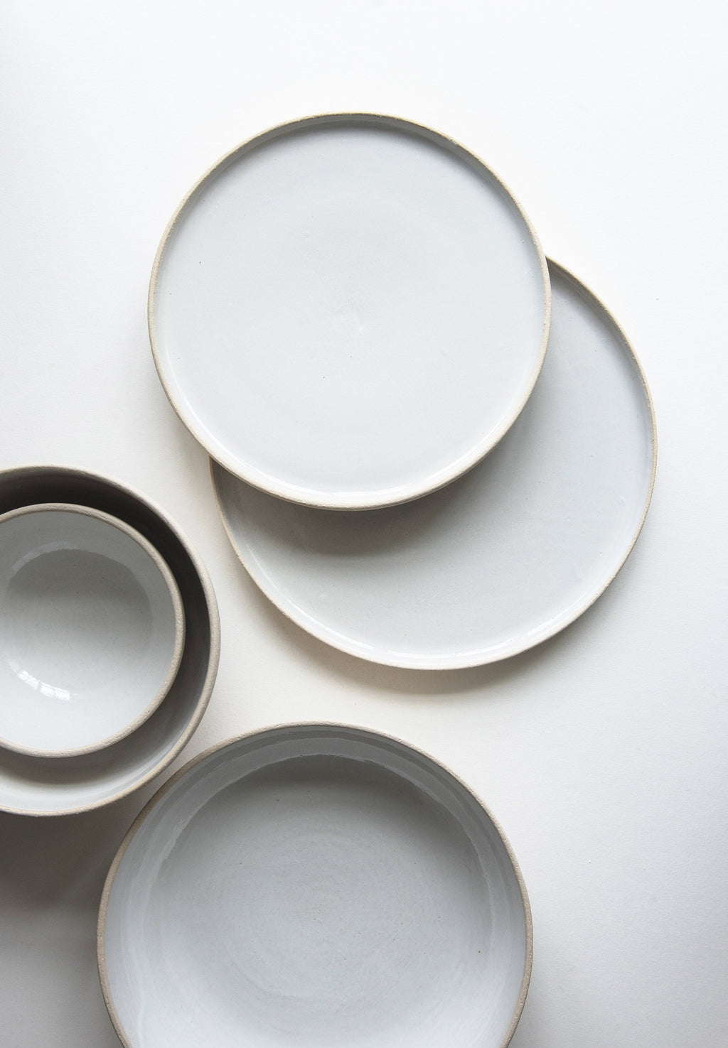 Exposed Clay Stoneware Dinner Set, view 6