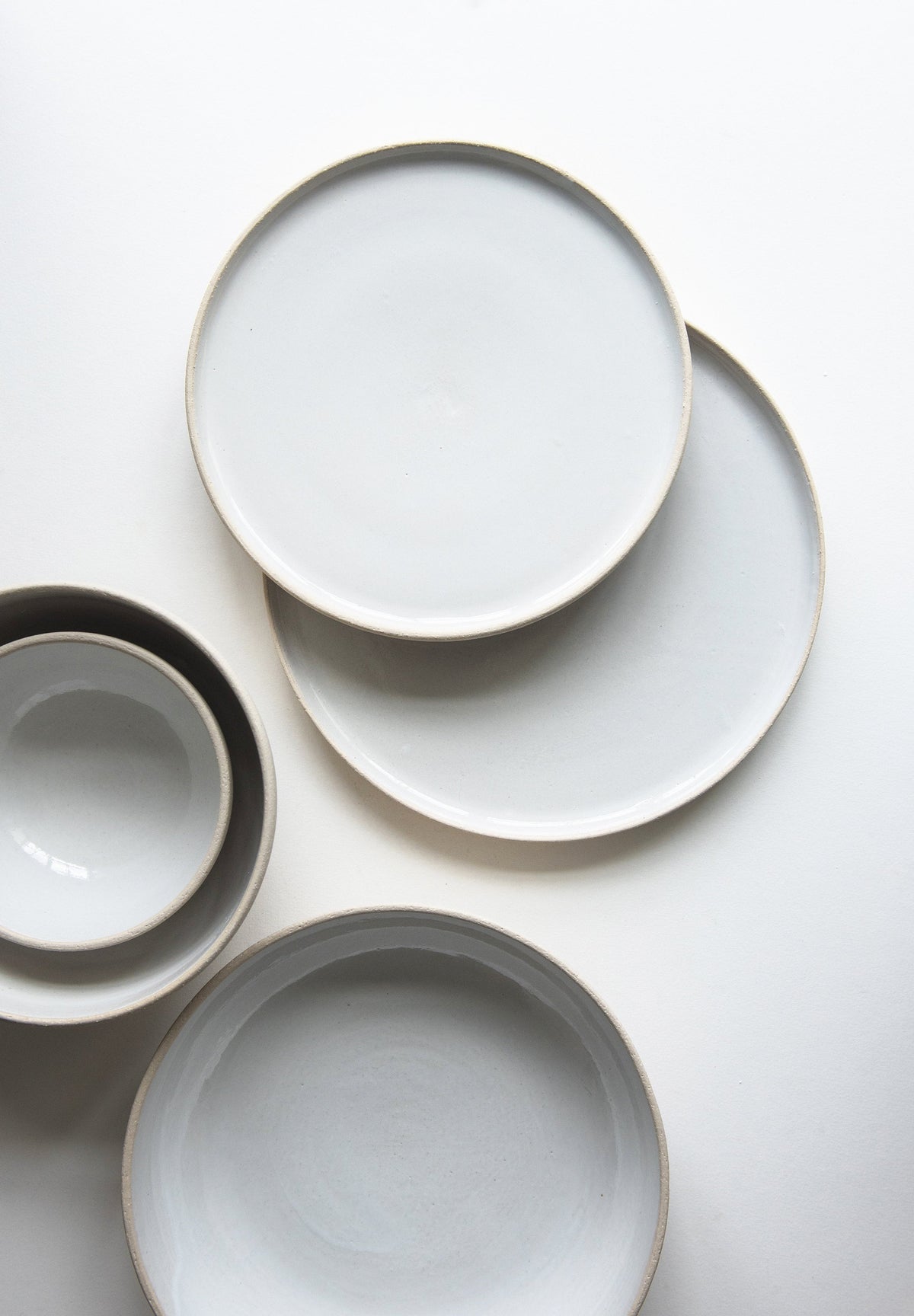Exposed Clay Stoneware Dinner Set, view 6