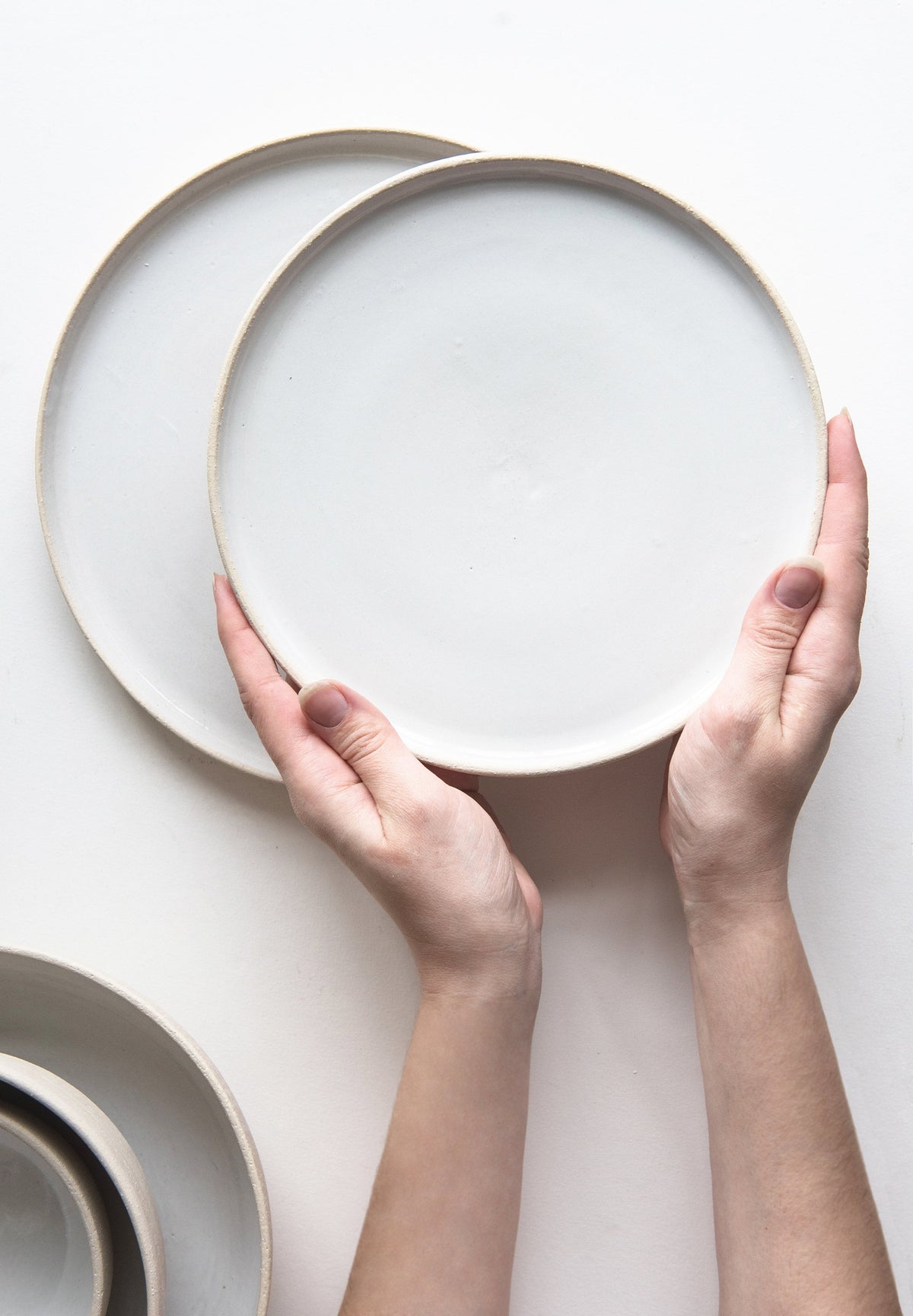 Exposed Clay Stoneware Dinner Set, view 7