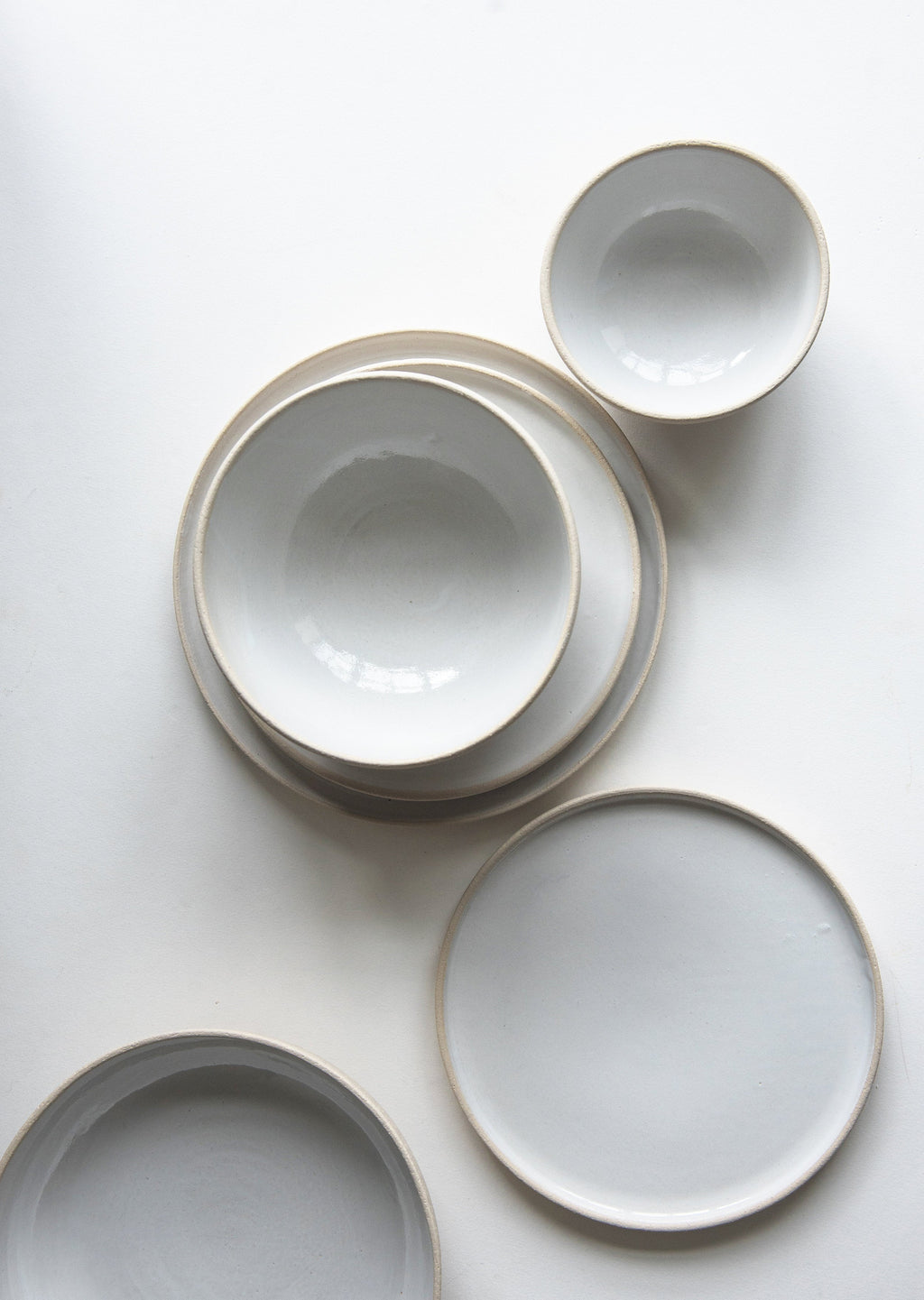 Exposed Clay Stoneware Dinner Set