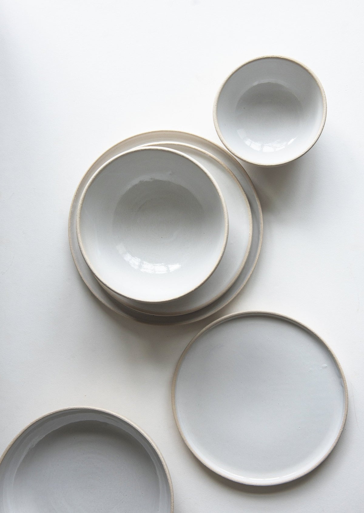 Exposed Clay Stoneware Dinner Set