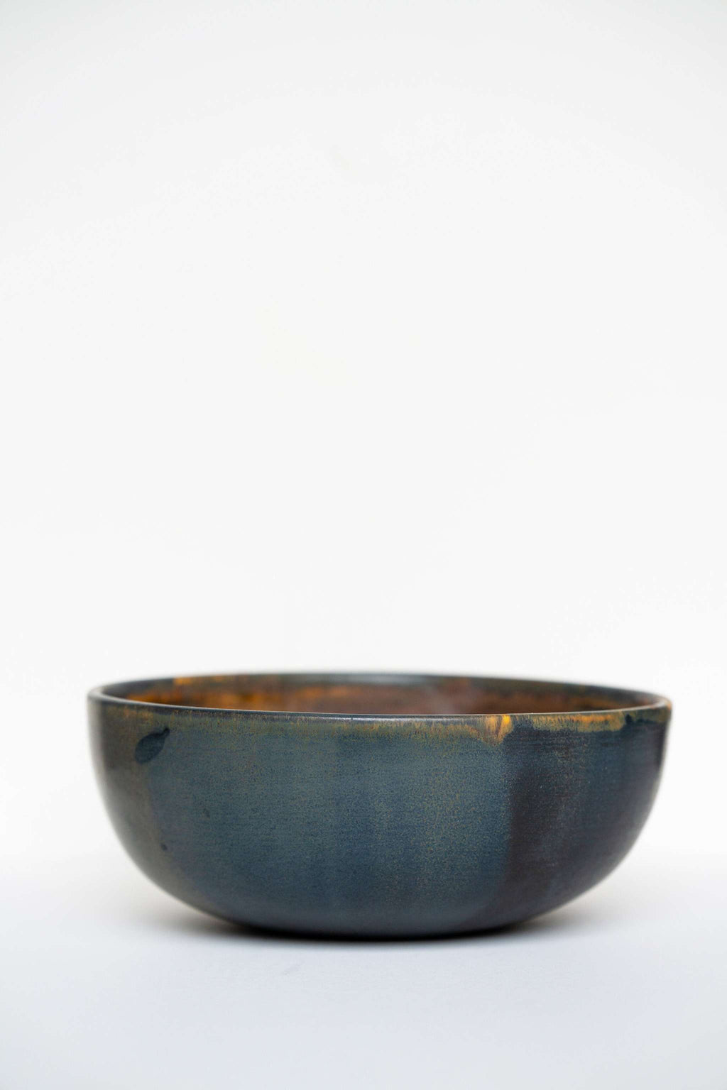 Rust Stoneware Nesting Bowl Set, another angle