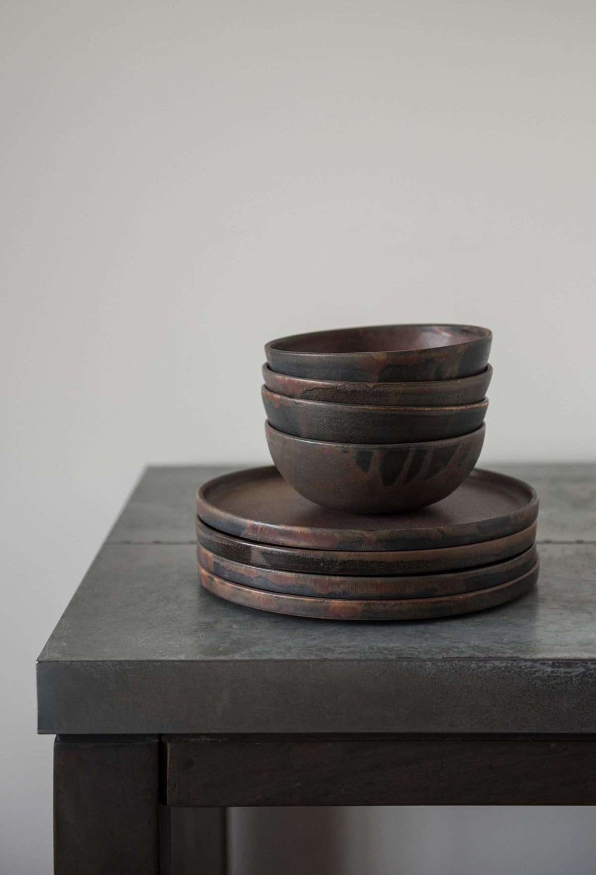 Rust Stoneware Soup Bowl, view 7