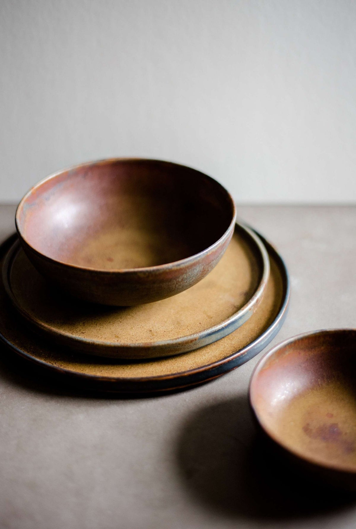 Rust Stoneware Mini Bowl, view 5