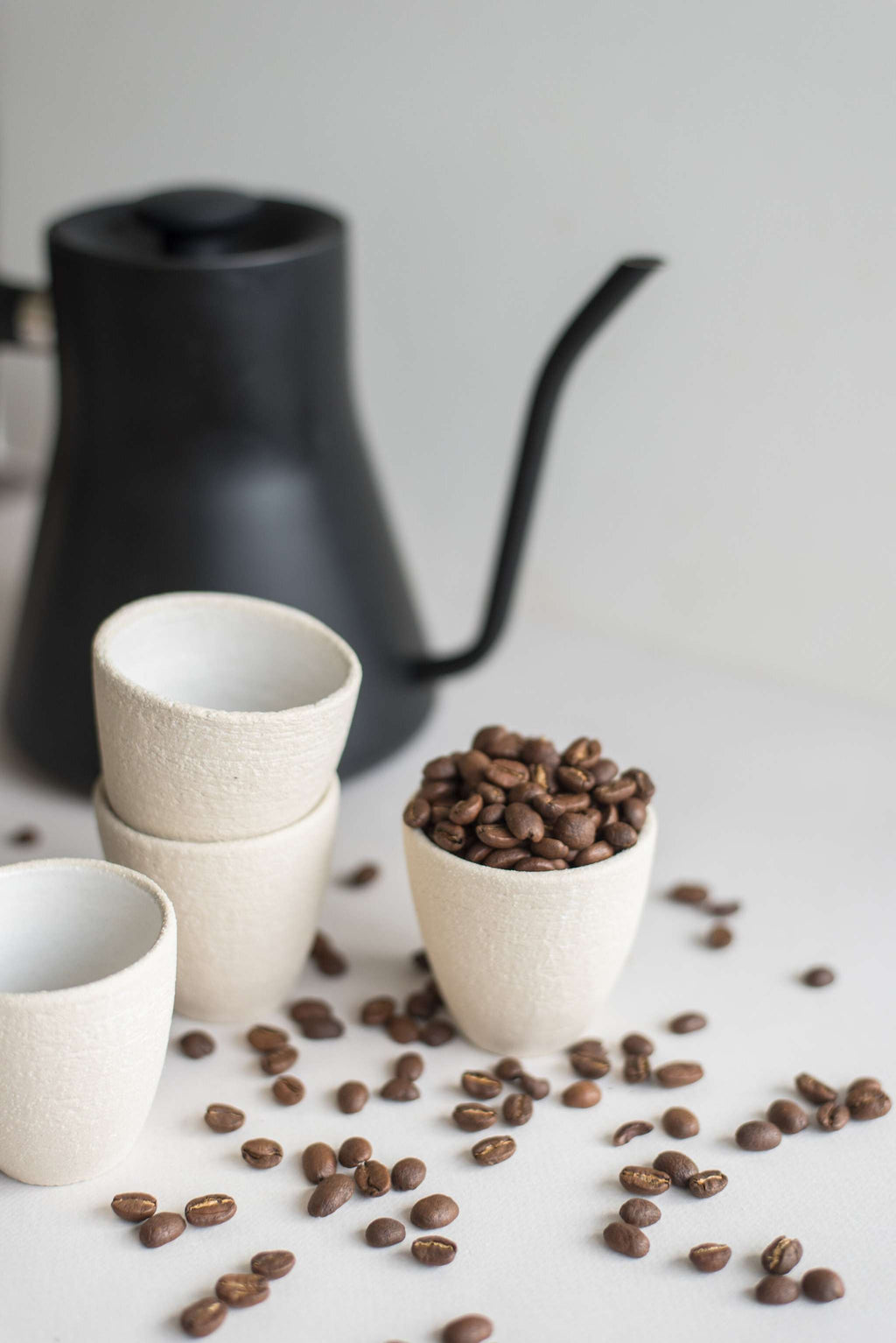 Exposed Clay Stoneware Espresso Cup