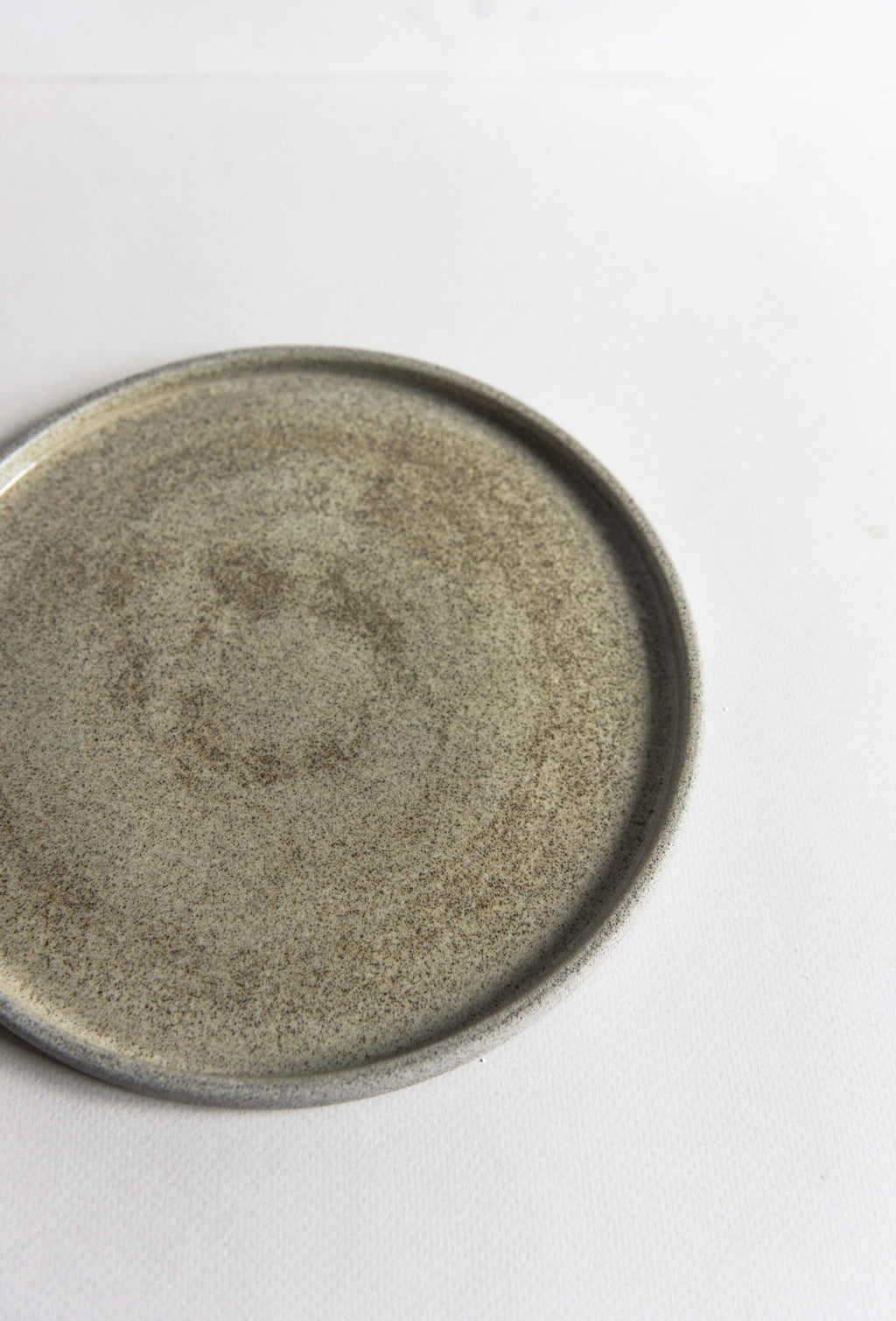 Concrete Stoneware Dinner Plate