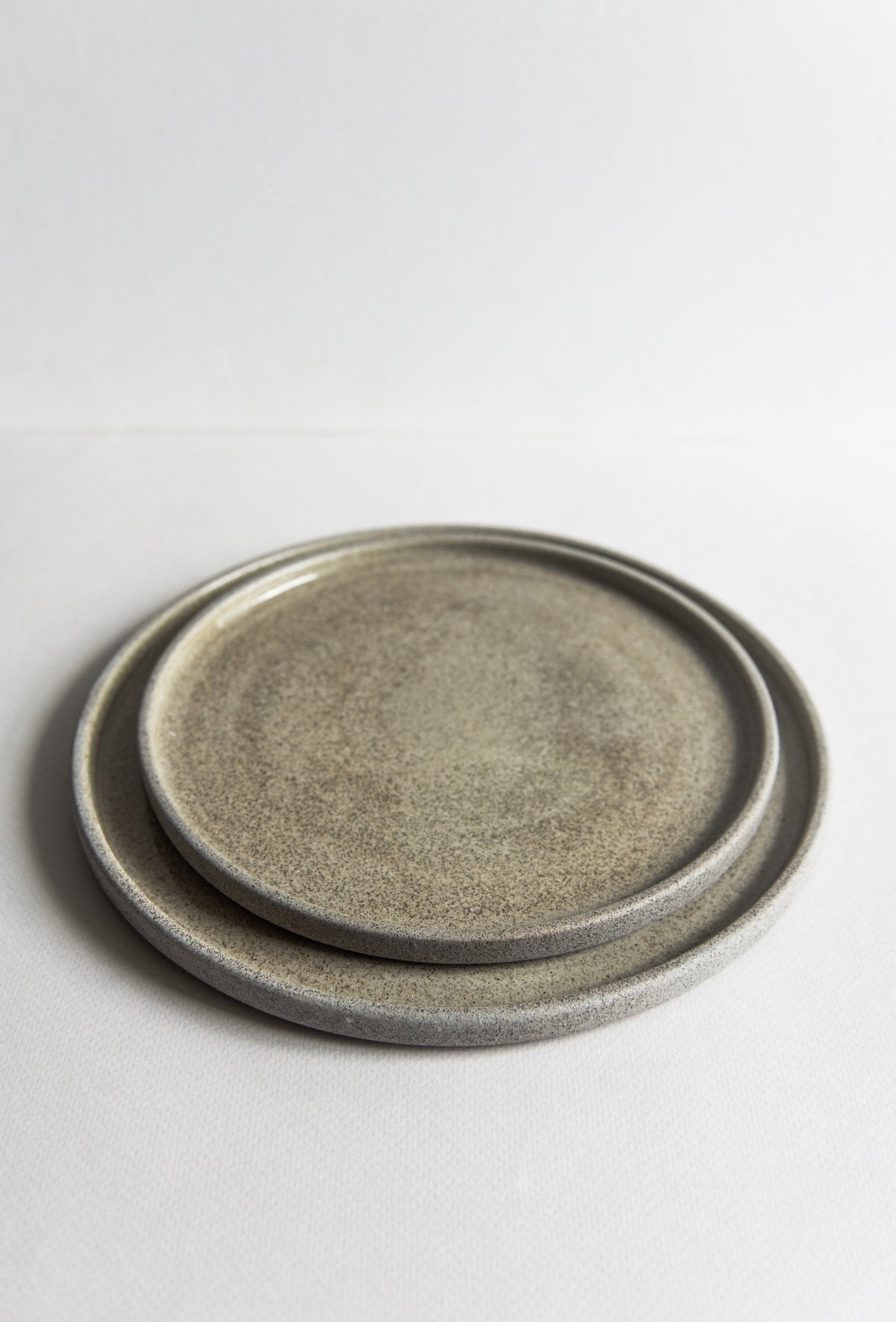 Concrete Stoneware Dinner Plate