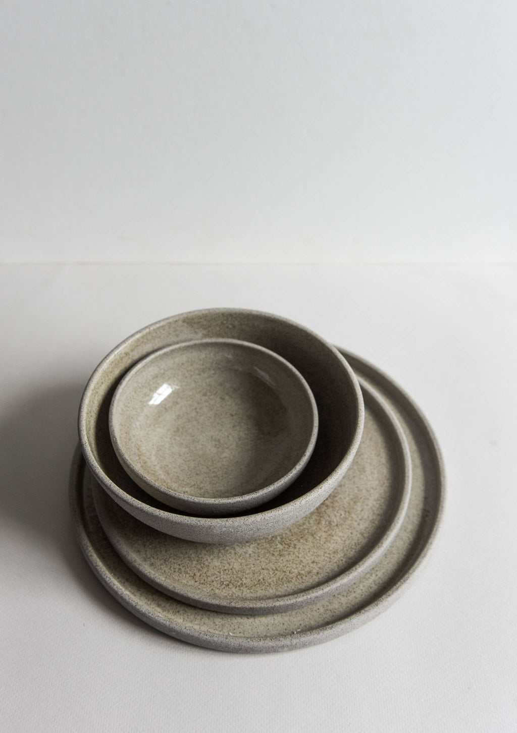 Concrete Stoneware Dinner Plate, view 5