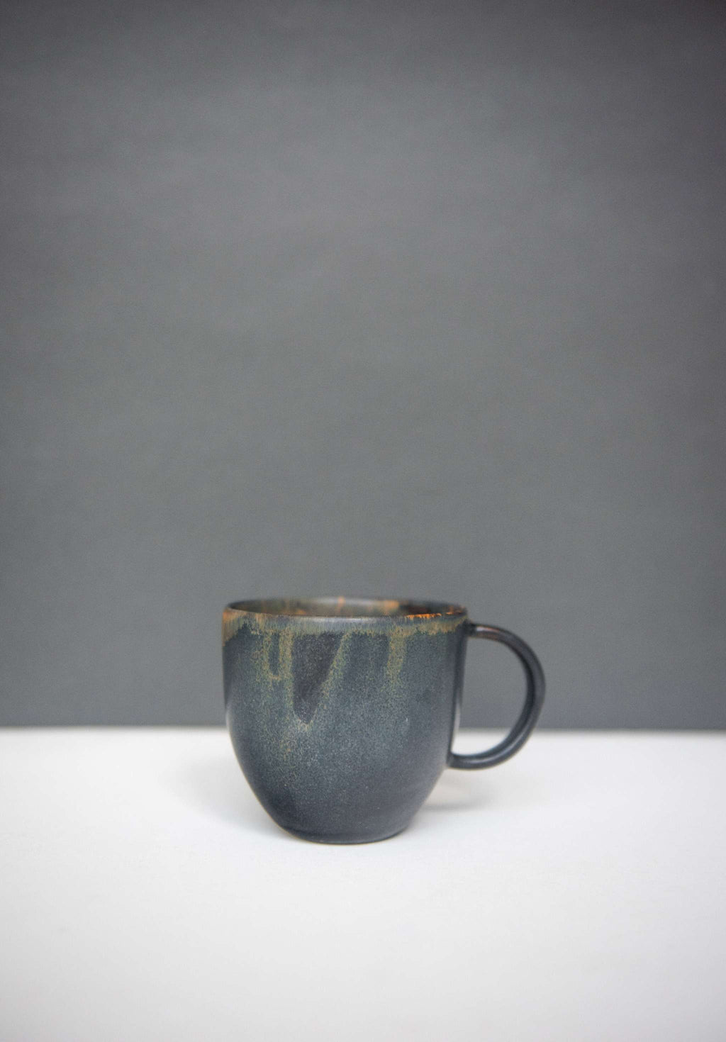 Rust Stoneware Coffee Mug, alternate view