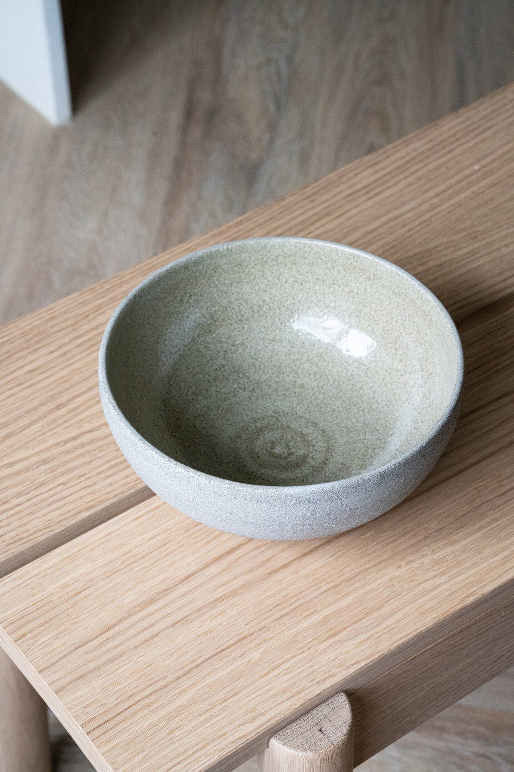Concrete Stoneware Ramen Bowl, alternate view