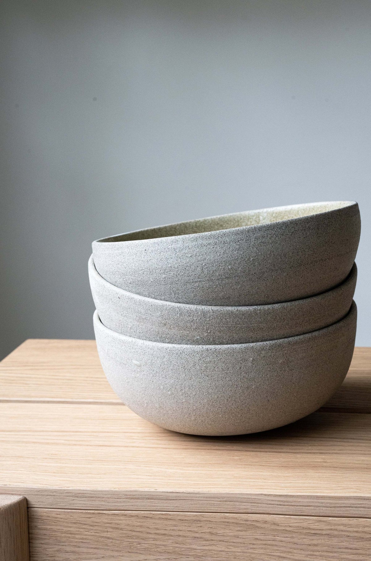 Concrete Stoneware Ramen Bowl, view 5