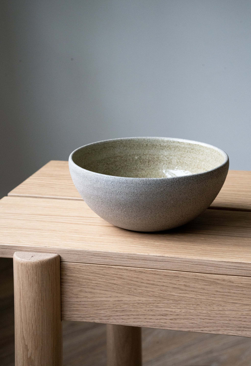Concrete Stoneware Everyday Bowl, alternate view