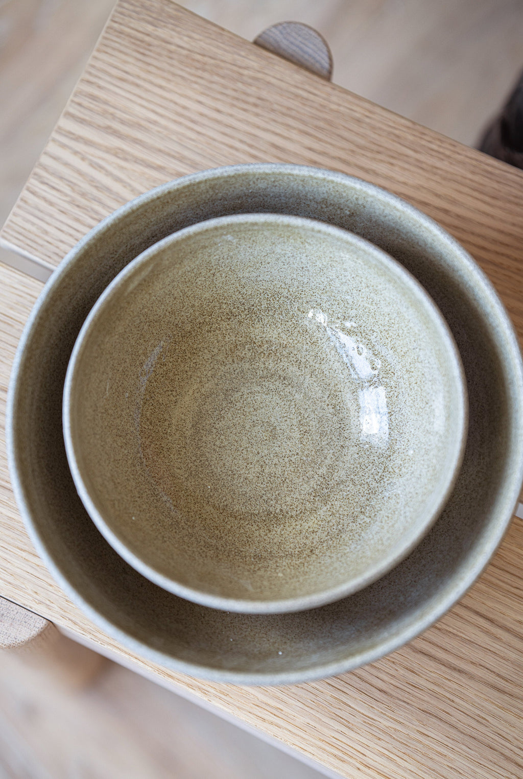 Concrete Stoneware Fruit Bowl, Large, view 7