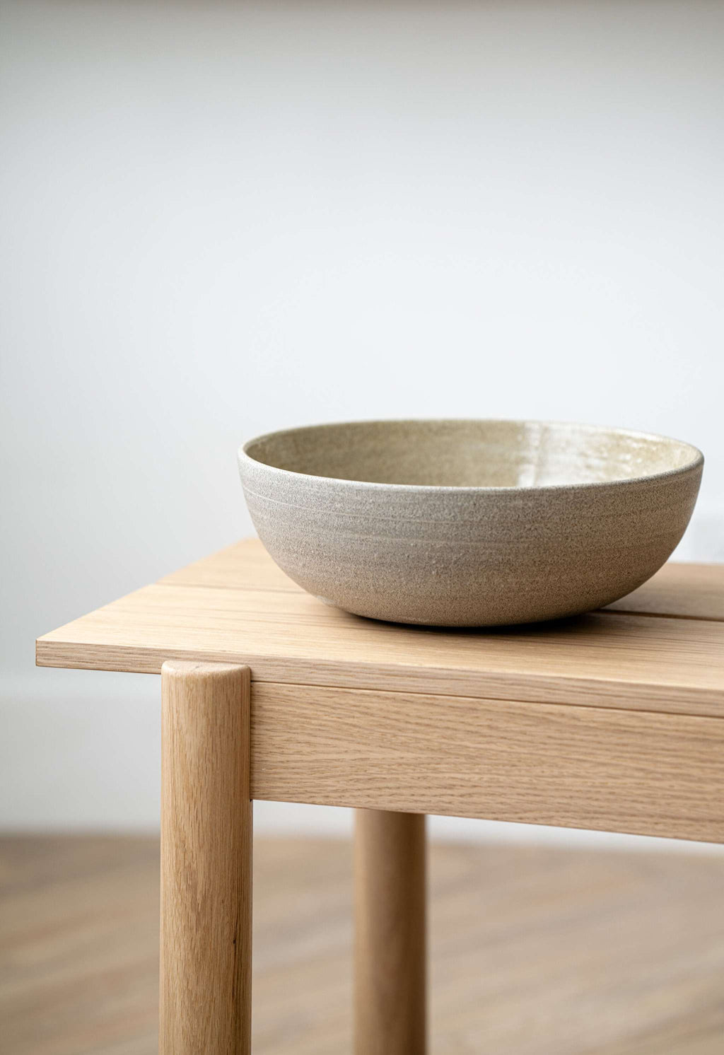 Concrete Stoneware Fruit Bowl, Large, alternate view