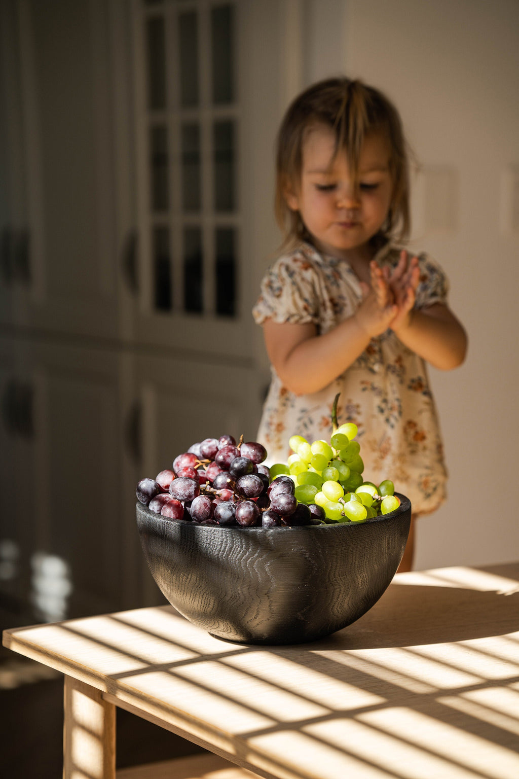 Half-Charred Wood Bowl, Large