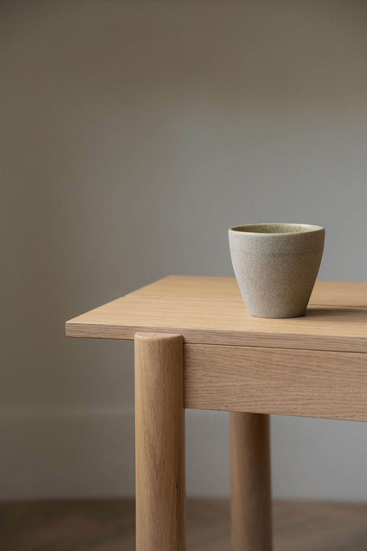 Concrete Stoneware Coffee Mug, alternate view