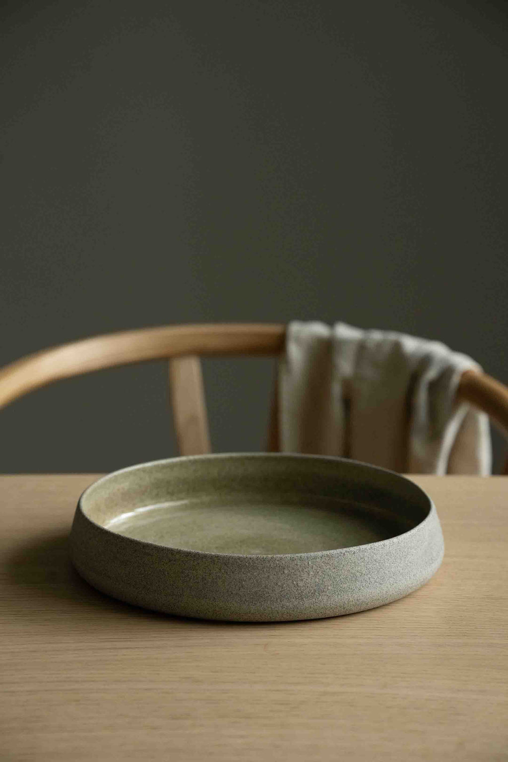 Concrete Stoneware Dinner Set, another angle