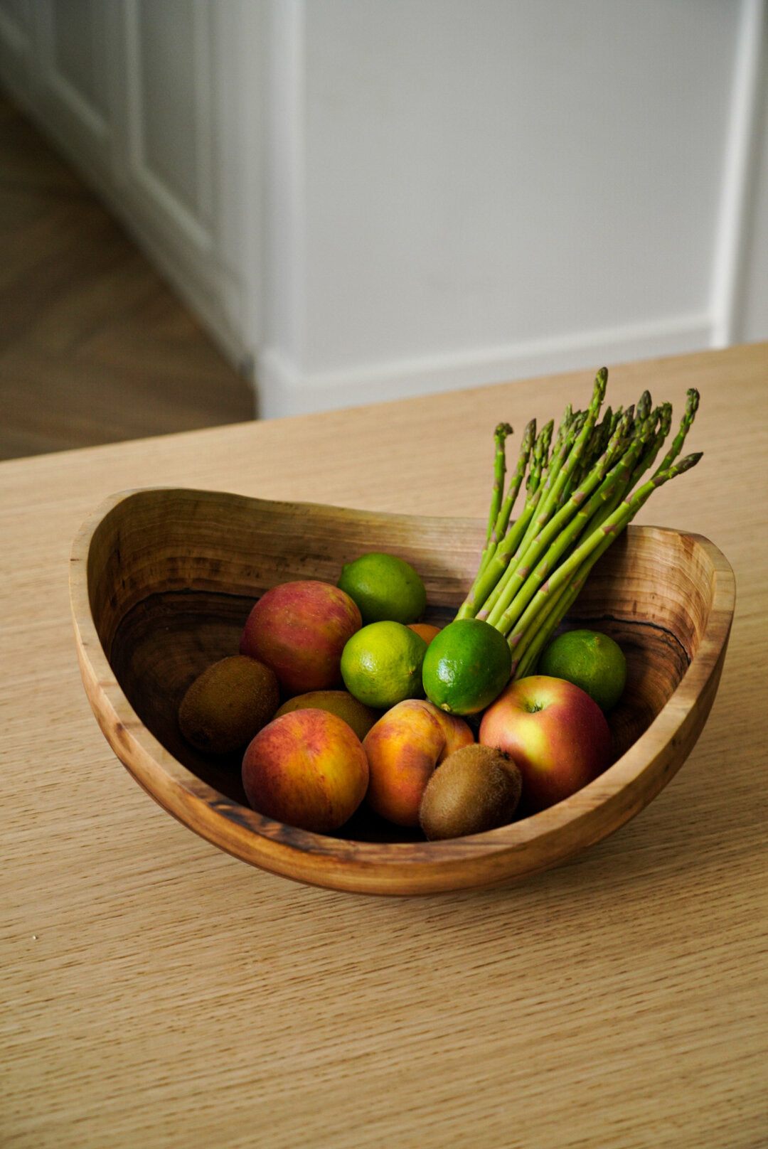 Hand-Carved Walnut Bowl, Extra Large, alternate view