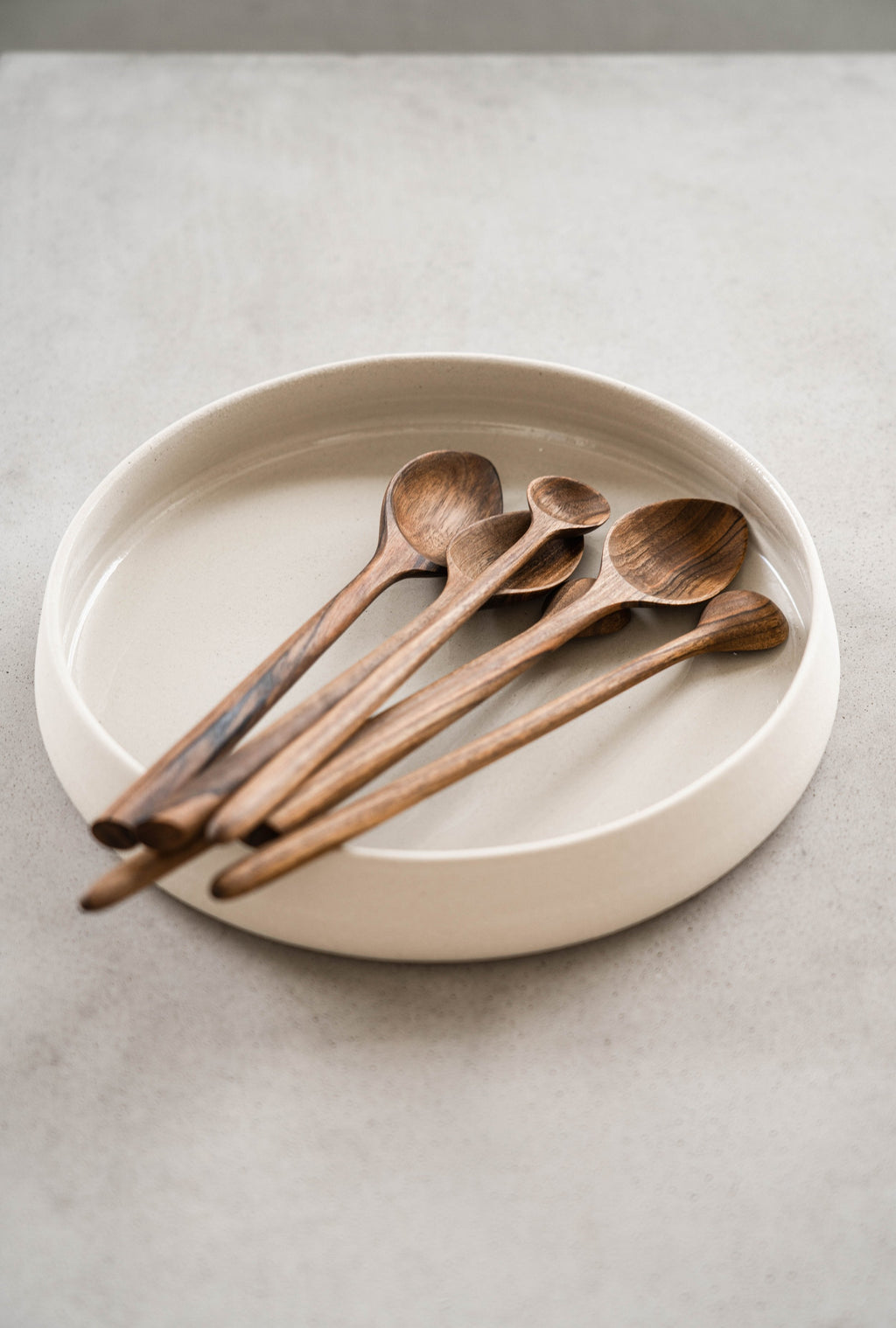 Exposed Clay Dinner Plate, High Sides