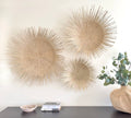 Natural Sunburst Woven Wall Hanging, 30 in