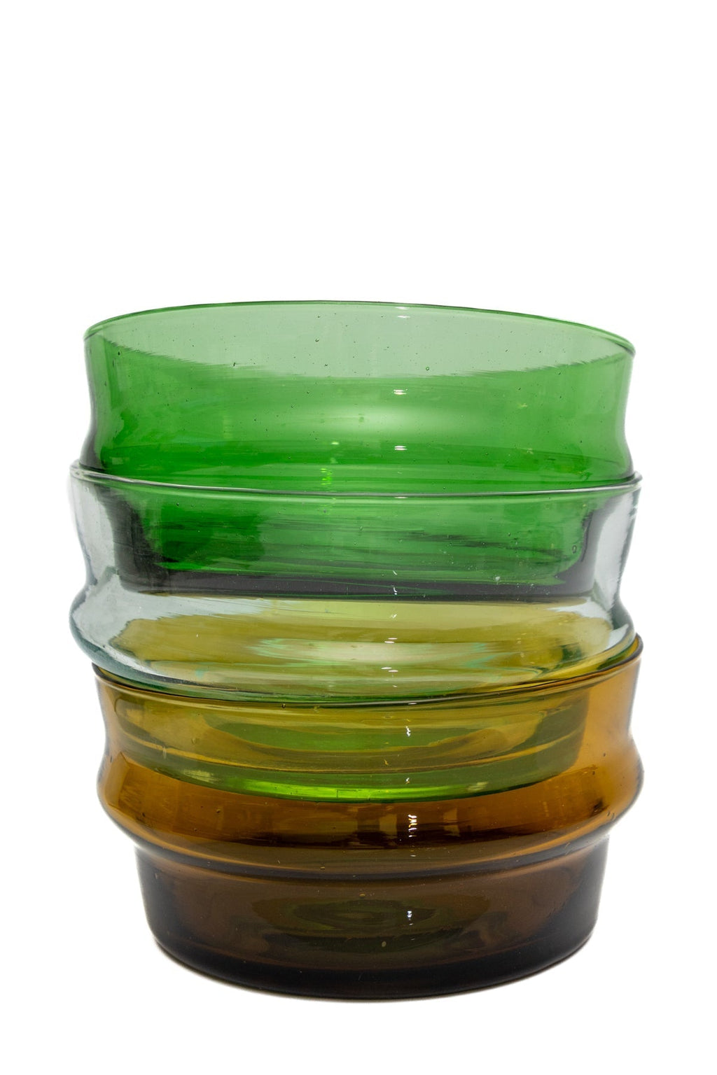 Beldi Mouth-Blown Recycled Glass Bowls, view 7