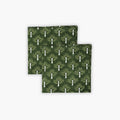 Zeenat Table Napkins, Chive, Set of 2