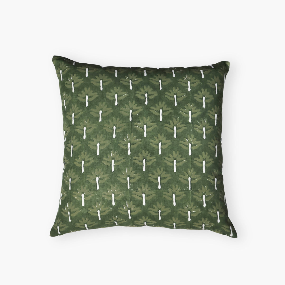 Zeenat Throw Pillow Cover, Chive