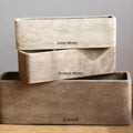 Rectangular Textured Trough Planter, view 10