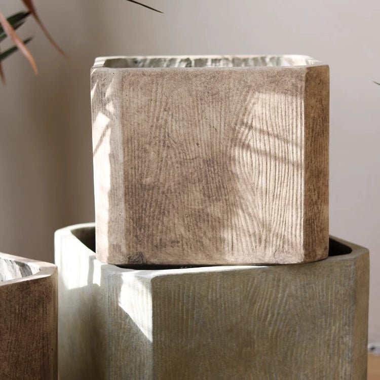 Square Stone-Grain Planter, view 5