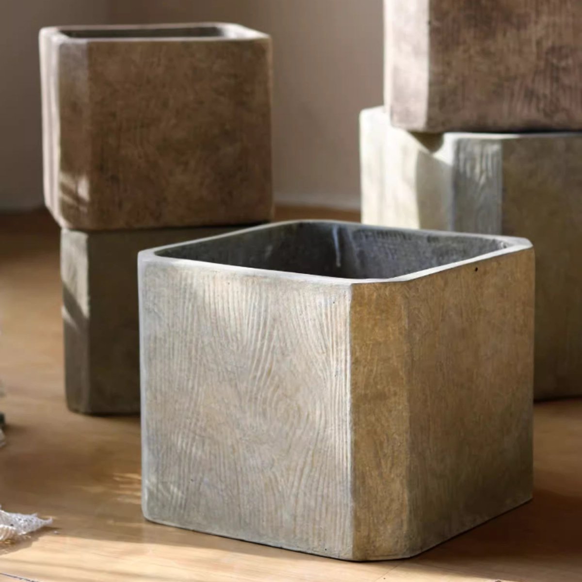 Square Stone-Grain Planter, view 6