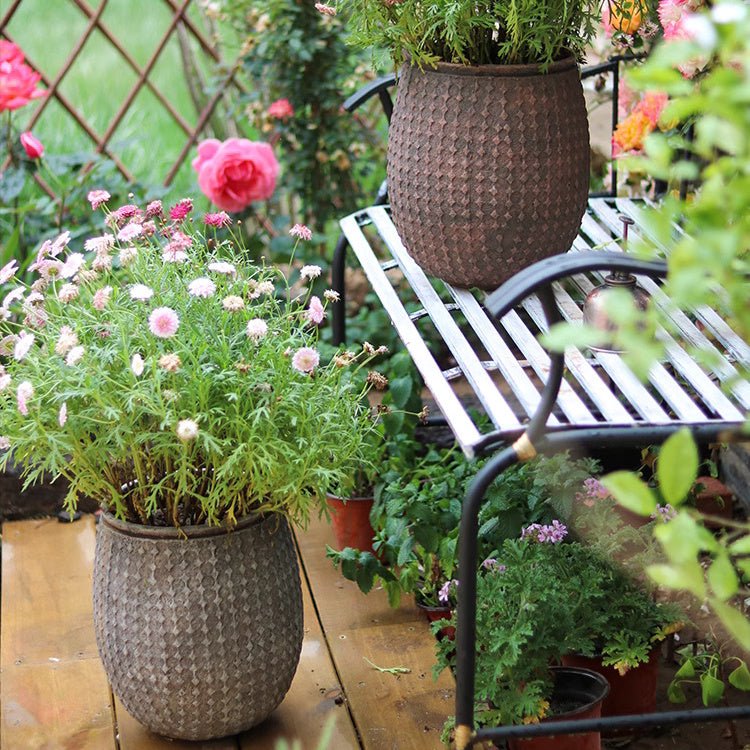 Stone Textured Planter, view 6