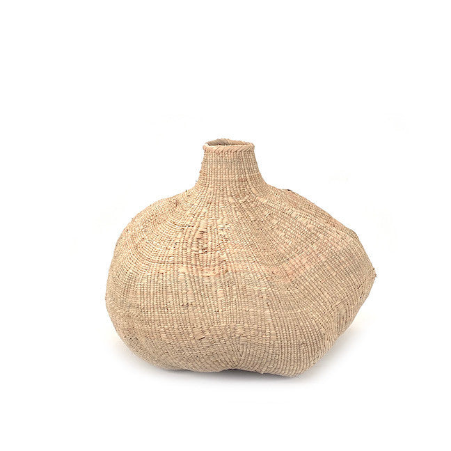Tonga Sculptural Gourd Basket, Large