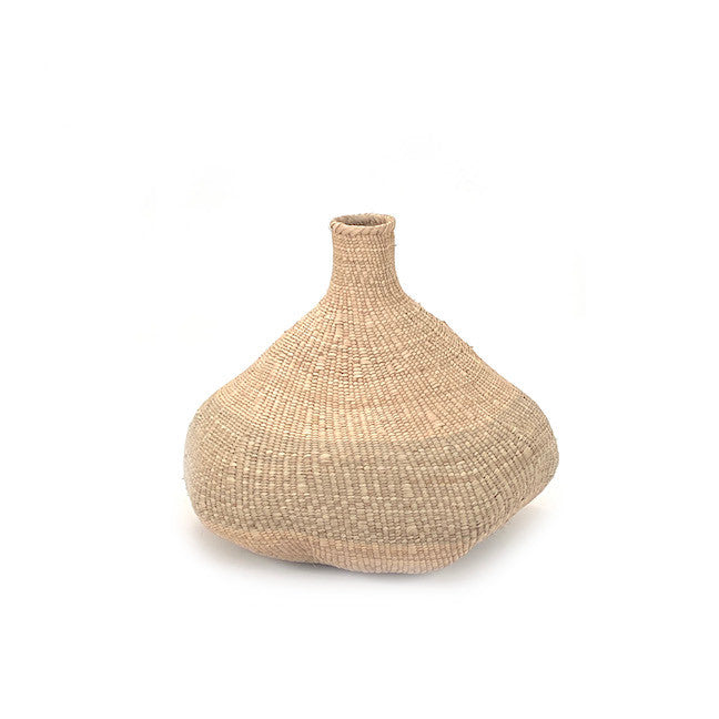 Tonga Sculptural Gourd Basket, Medium