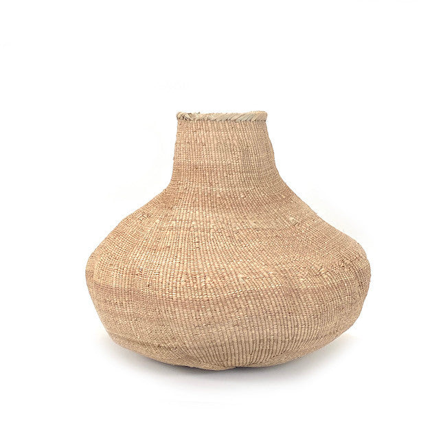 Tonga Sculptural Gourd Basket, XL