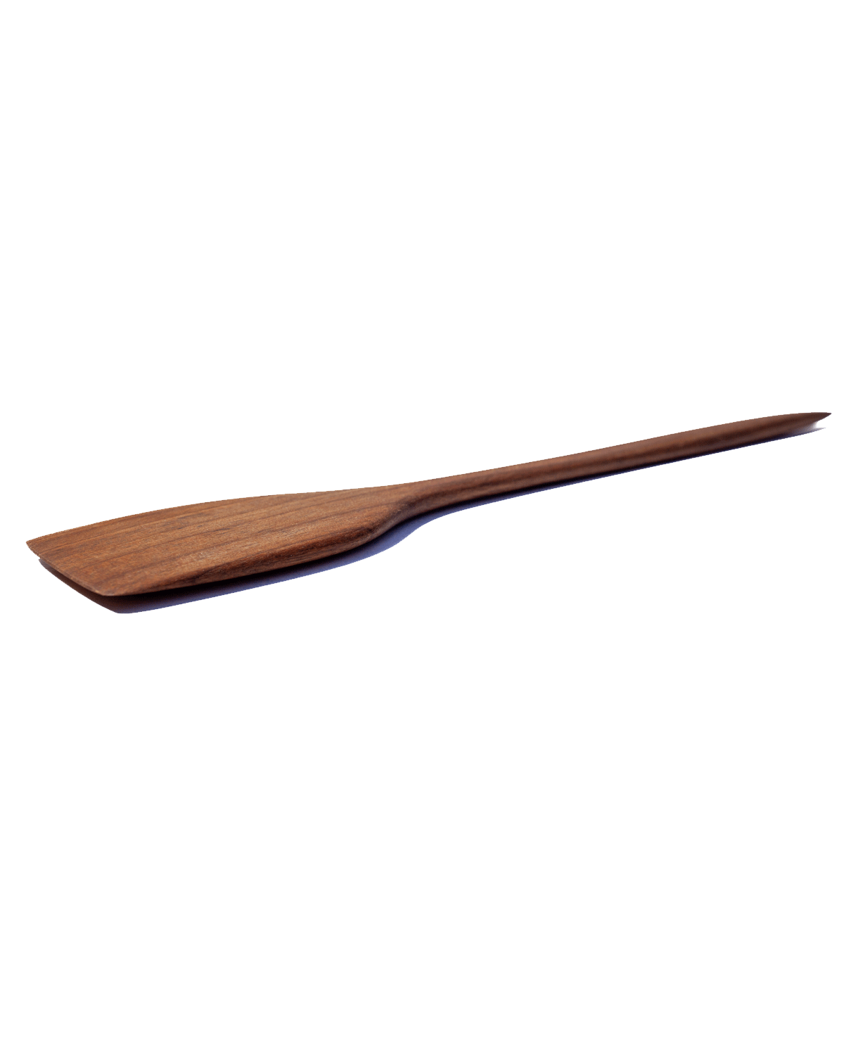 Hand-Carved Walnut Flat Spatula, view 5
