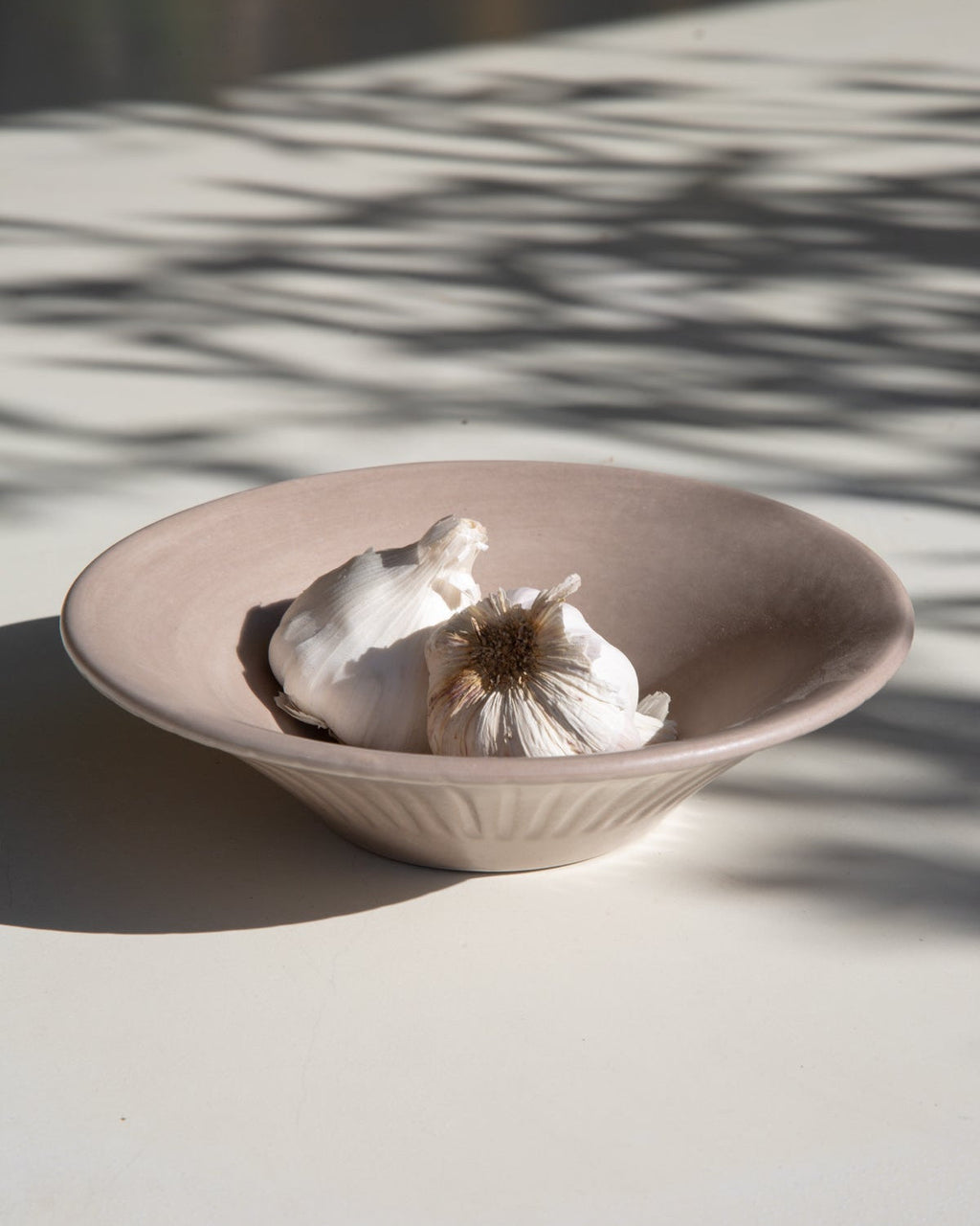 Carved Clay-Toned Ceramic Coupelle Bowls, Set of 4, view 9
