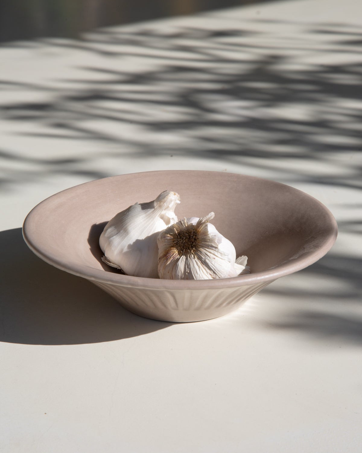 Carved Clay-Toned Ceramic Coupelle Bowls, Set of 4, view 9