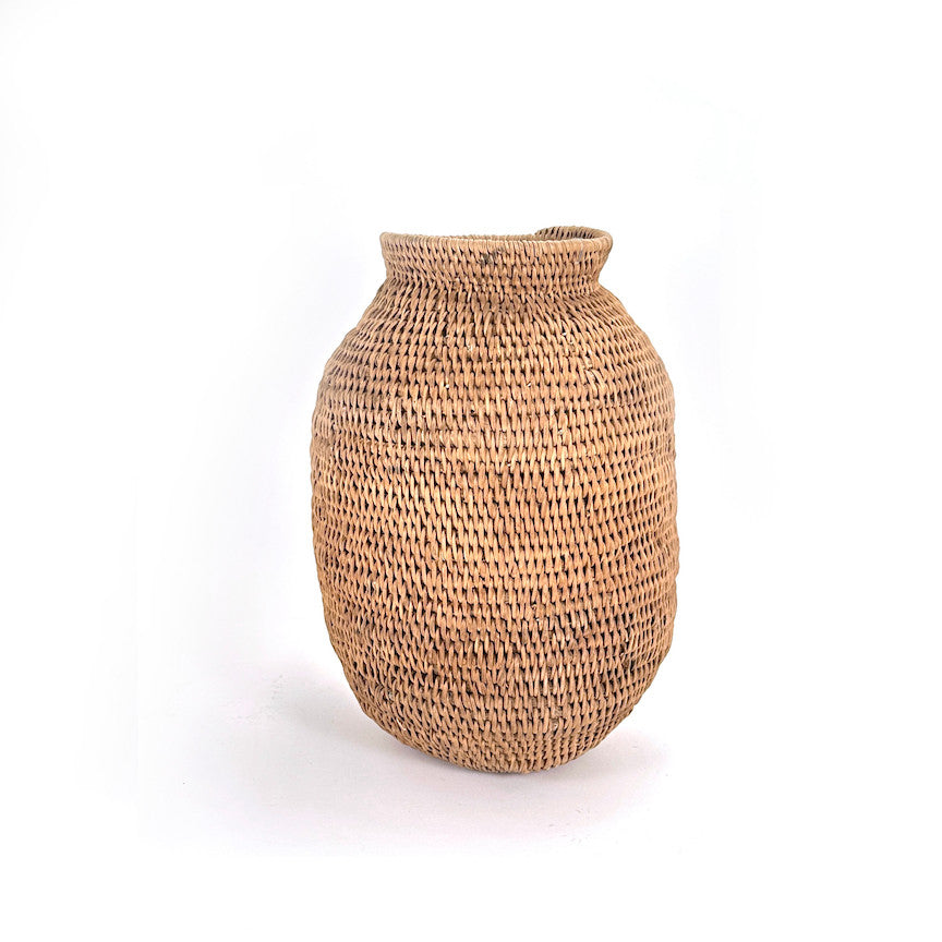Buhera Hand-Coiled Gathering Basket, Large