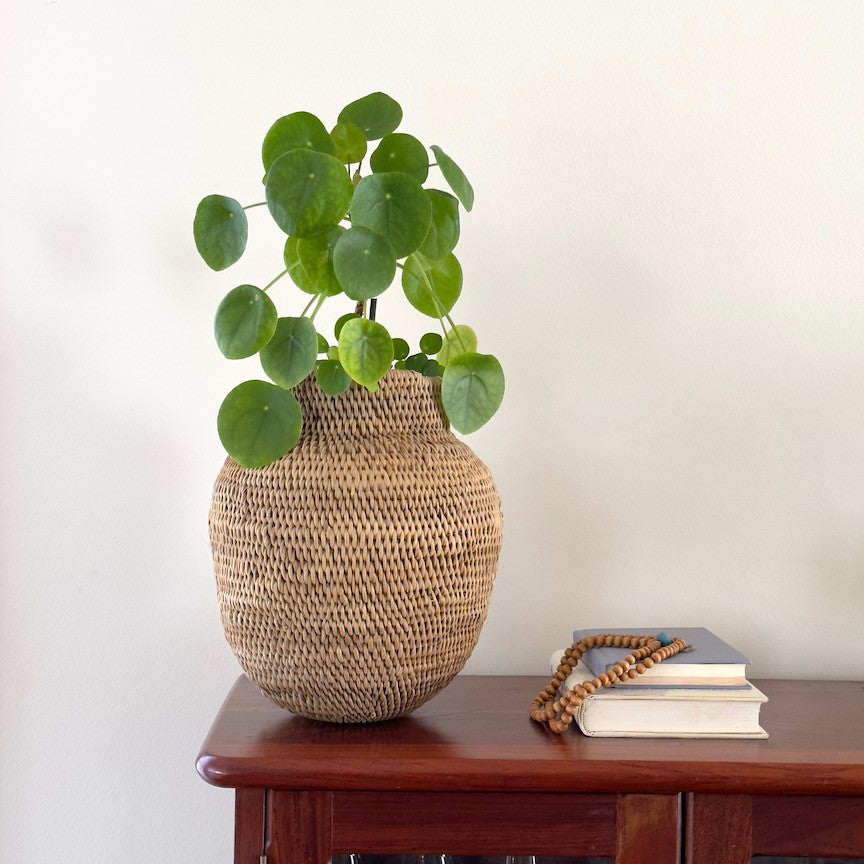 Buhera Hand-Coiled Gathering Basket, Small, alternate view