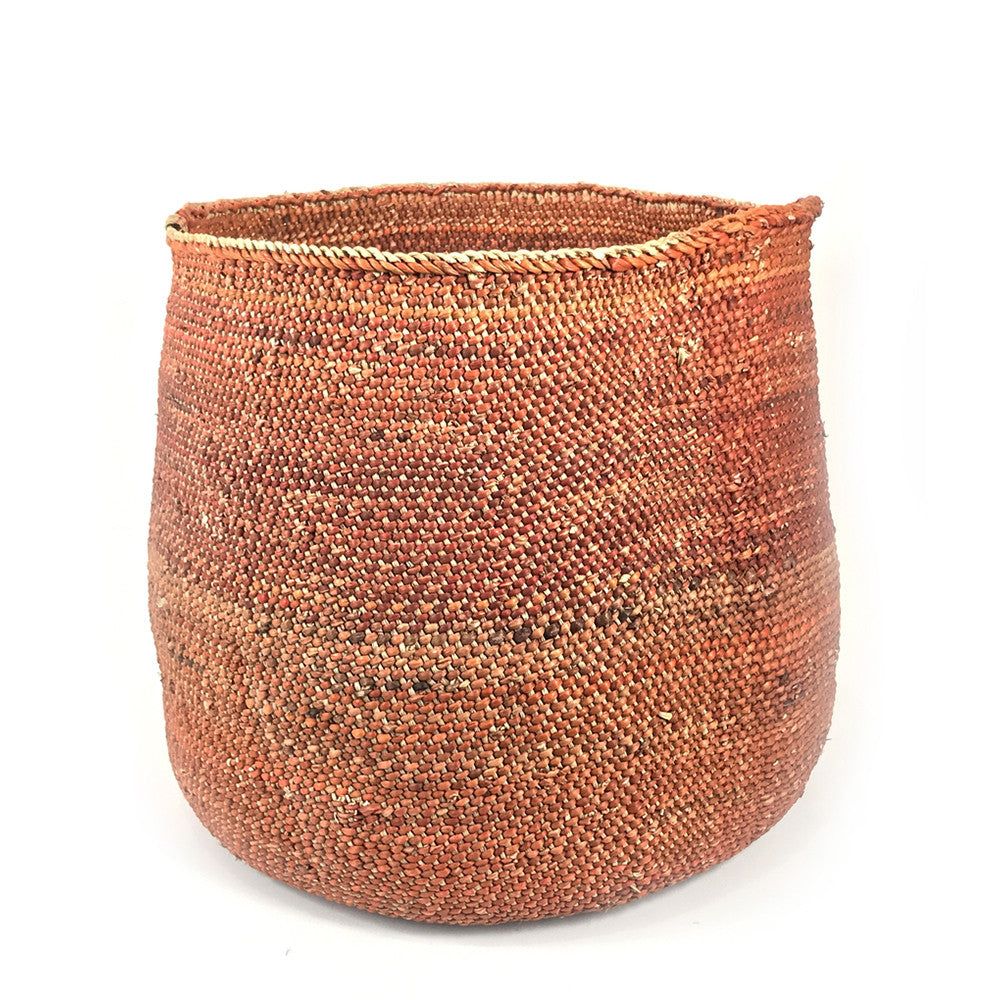 Auburn Iringa Woven Basket, detail view