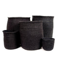 Black Iringa Woven Basket