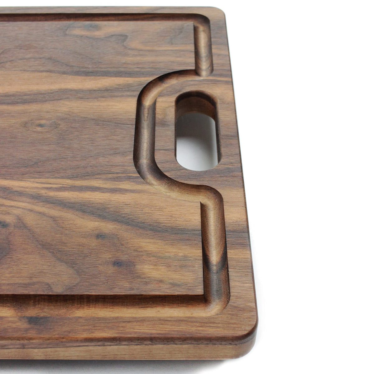 Reversible Hardwood Board with Handles, view 9