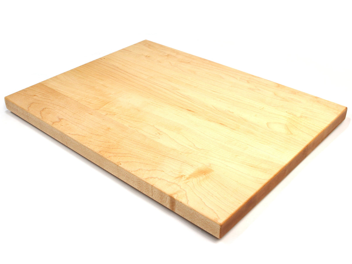 Thick Maple Butcher Block Board with Feet, view 7