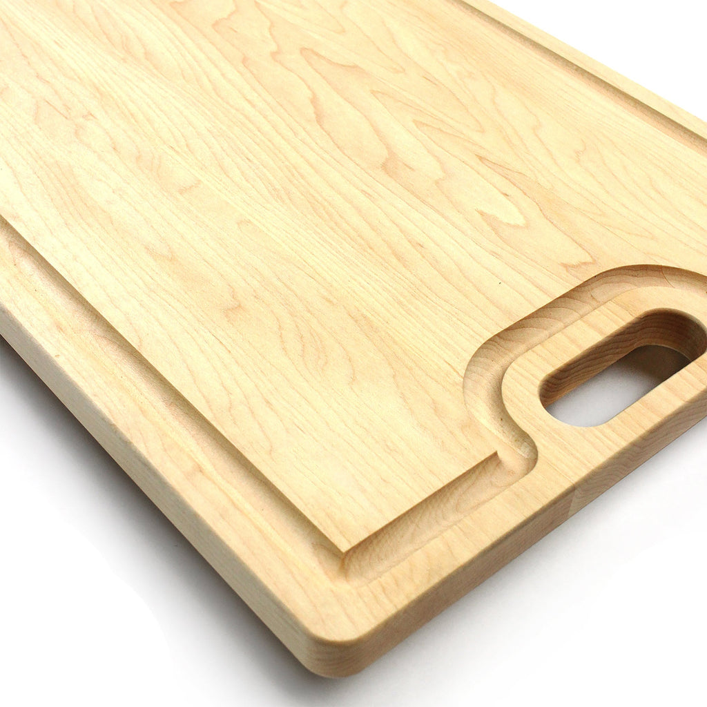 Reversible Hardwood Board with Handles, view 10