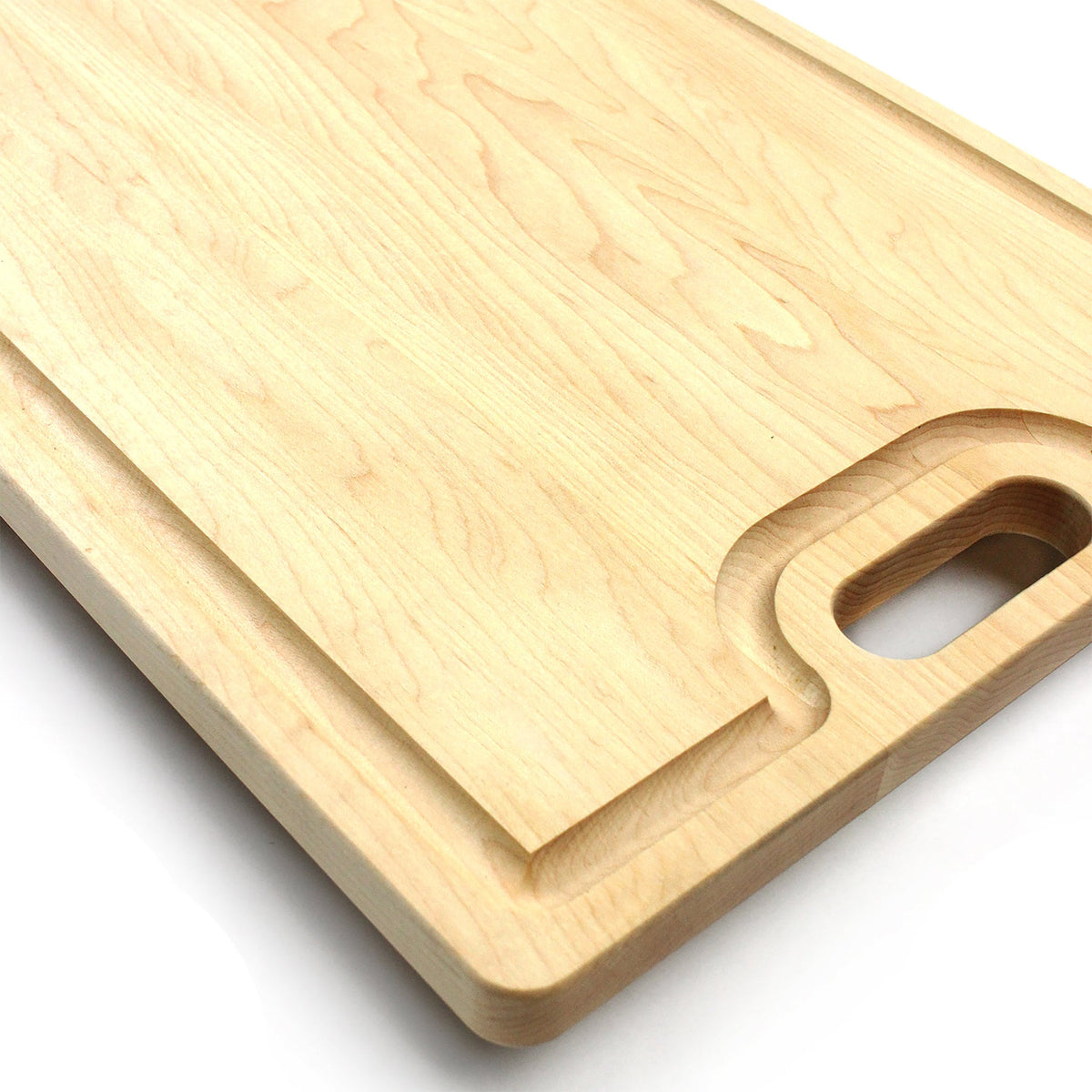 Reversible Hardwood Board with Handles, view 10