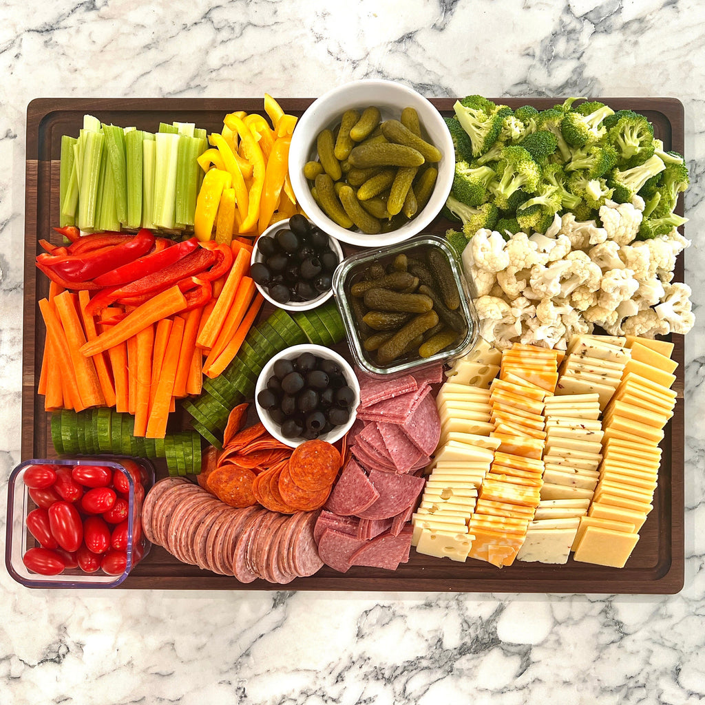 Extra Large Walnut Cutting Board, 24 x 18 in, view 6