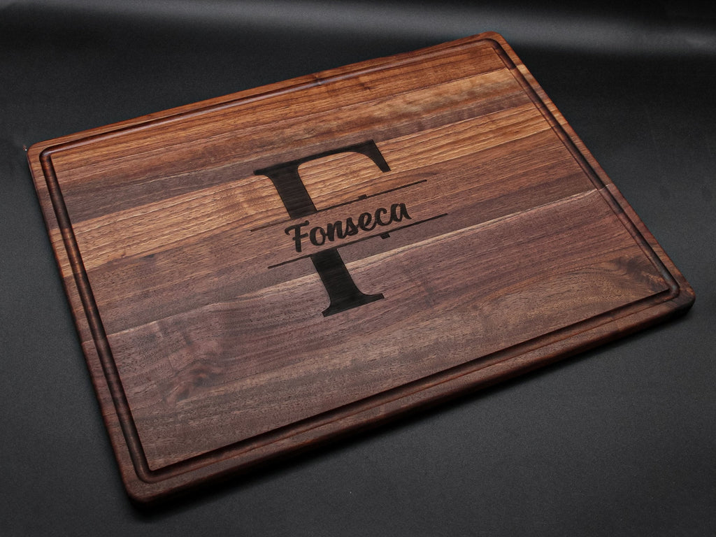 Extra Large Walnut Cutting Board, 24 x 18 in, view 8