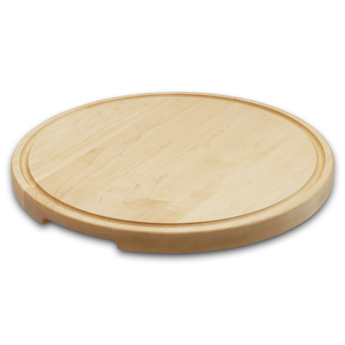 Round Board with Feet and Juice Groove, 18 in