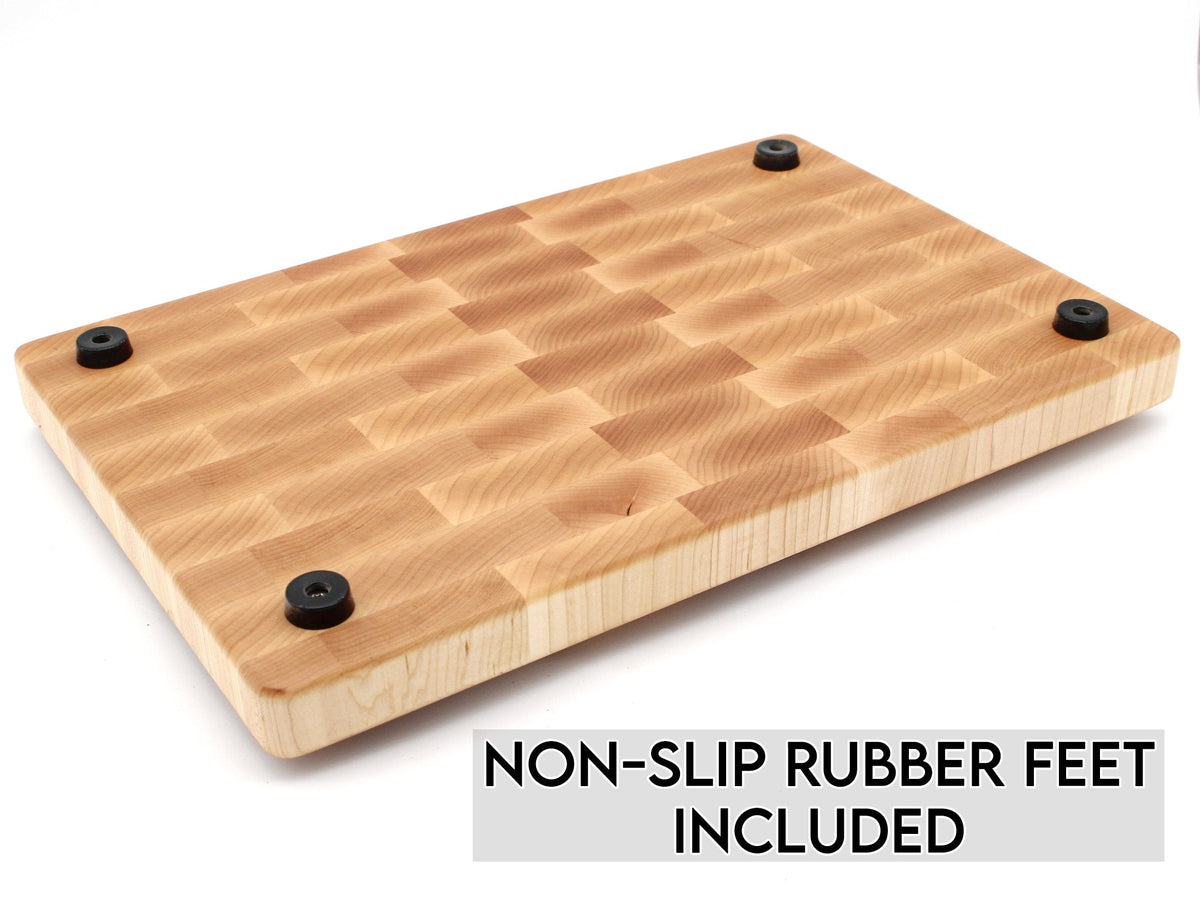 End Grain Butcher Block, Walnut or Maple, view 7