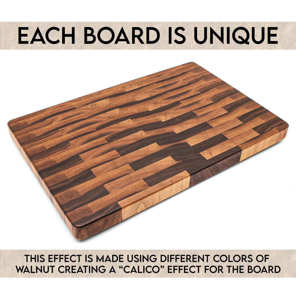 Calico Walnut End Grain Butcher Block, another angle
